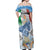 Italy Assumption Of Mary Off Shoulder Maxi Dress Blessed Virgin Mary Angel And Dove LT19