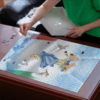 Italy Assumption Of Mary Puzzle Blessed Virgin Mary Angel And Dove - Wonder Print Shop