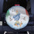 Italy Assumption Of Mary Spare Tire Cover Blessed Virgin Mary Angel And Dove - Wonder Print Shop
