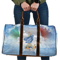 Italy Assumption Of Mary Travel Bag Blessed Virgin Mary Angel And Dove - Wonder Print Shop