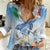 Italy Assumption Of Mary Women Casual Shirt Blessed Virgin Mary Angel And Dove LT19