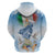 Italy Assumption Of Mary Zip Hoodie Blessed Virgin Mary Angel And Dove LT19