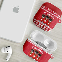 Saint Bernard Dog Switzerland Christmas AirPods Case - Wonder Print Shop
