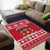 Saint Bernard Dog Switzerland Christmas Area Rug - Wonder Print Shop