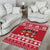 Saint Bernard Dog Switzerland Christmas Area Rug - Wonder Print Shop
