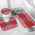 Saint Bernard Dog Switzerland Christmas Bathroom Set - Wonder Print Shop