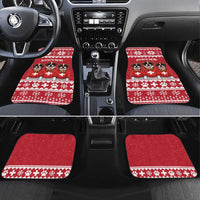 Saint Bernard Dog Switzerland Christmas Car Mats - Wonder Print Shop
