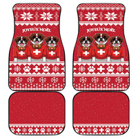 Saint Bernard Dog Switzerland Christmas Car Mats - Wonder Print Shop