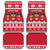 Saint Bernard Dog Switzerland Christmas Car Mats - Wonder Print Shop