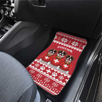 Saint Bernard Dog Switzerland Christmas Car Mats - Wonder Print Shop