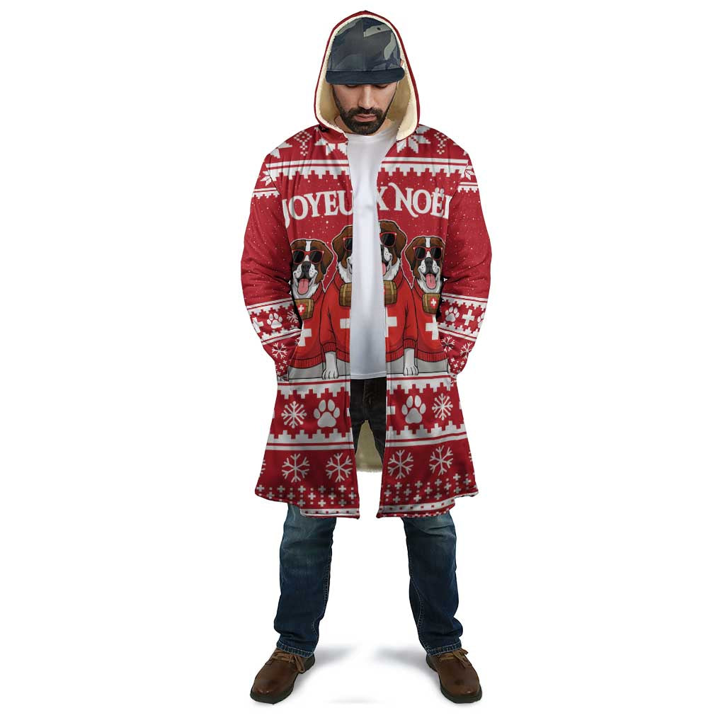 Saint Bernard Dog Switzerland Christmas Cloak - Wonder Print Shop