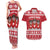 Saint Bernard Dog Switzerland Christmas Couples Matching Tank Maxi Dress and Hawaiian Shirt - Wonder Print Shop