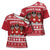 Saint Bernard Dog Switzerland Christmas Cross Shoulder Shirt - Wonder Print Shop