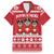 Saint Bernard Dog Switzerland Christmas Family Matching Long Sleeve Bodycon Dress and Hawaiian Shirt - Wonder Print Shop