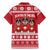 Saint Bernard Dog Switzerland Christmas Family Matching Mermaid Dress and Hawaiian Shirt - Wonder Print Shop
