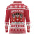 Saint Bernard Dog Switzerland Christmas Long Sleeve Polo Shirt - Wonder Print Shop