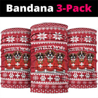 Saint Bernard Dog Switzerland Christmas Neck Gaiter LT19