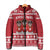 Saint Bernard Dog Switzerland Christmas Padded Jacket - Wonder Print Shop