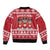 Saint Bernard Dog Switzerland Christmas Sleeve Zip Bomber Jacket - Wonder Print Shop