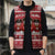 Saint Bernard Dog Switzerland Christmas Sleeveless Puffer Jacket - Wonder Print Shop