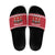 Saint Bernard Dog Switzerland Christmas Slide Sandals - Wonder Print Shop