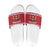 Saint Bernard Dog Switzerland Christmas Slide Sandals - Wonder Print Shop