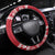 Saint Bernard Dog Switzerland Christmas Steering Wheel Cover - Wonder Print Shop
