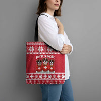 Saint Bernard Dog Switzerland Christmas Tote Bag - Wonder Print Shop