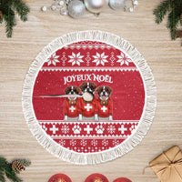 Saint Bernard Dog Switzerland Christmas Tree Skirt - Wonder Print Shop