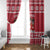 Saint Bernard Dog Switzerland Christmas Window Curtain - Wonder Print Shop