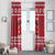 Saint Bernard Dog Switzerland Christmas Window Curtain - Wonder Print Shop