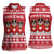 Saint Bernard Dog Switzerland Christmas Women Sleeveless Polo Shirt - Wonder Print Shop