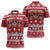 Saint Bernard Dog Switzerland Christmas Zipper Polo Shirt - Wonder Print Shop