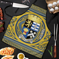 Personalized Cardiganshire Wales Apron Ceredigion Coat of Arms Celtic Design - Wonder Print Shop
