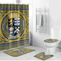 Personalized Cardiganshire Wales Bathroom Set Ceredigion Coat of Arms Celtic Design - Wonder Print Shop