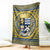 Personalized Cardiganshire Wales Blanket Ceredigion Coat of Arms Celtic Design - Wonder Print Shop