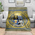 Personalized Cardiganshire Wales Blanket Ceredigion Coat of Arms Celtic Design - Wonder Print Shop