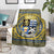 Personalized Cardiganshire Wales Blanket Ceredigion Coat of Arms Celtic Design - Wonder Print Shop