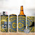 Personalized Cardiganshire Wales 4 in 1 Can Cooler Tumbler Ceredigion Coat of Arms Celtic Design - Wonder Print Shop