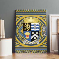 Personalized Cardiganshire Wales Canvas Wall Art Ceredigion Coat of Arms Celtic Design - Wonder Print Shop