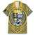 Personalized Cardiganshire Wales Family Matching Short Sleeve Bodycon Dress and Hawaiian Shirt Ceredigion Coat of Arms Celtic Design - Wonder Print Shop