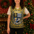 Personalized Cardiganshire Wales Christmas Knitted V-Neck Vest Ceredigion Coat of Arms Celtic Design - Wonder Print Shop