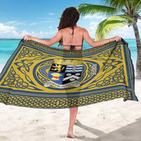 Personalized Cardiganshire Wales Sarong Ceredigion Coat of Arms Celtic Design - Wonder Print Shop