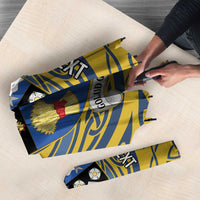 Personalized Cardiganshire Wales Umbrella Ceredigion Coat of Arms Celtic Design - Wonder Print Shop