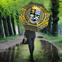 Personalized Cardiganshire Wales Umbrella Ceredigion Coat of Arms Celtic Design - Wonder Print Shop