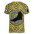 Personalized Cardiganshire Wales Women V-Neck T-Shirt Ceredigion Coat of Arms Celtic Design - Wonder Print Shop