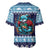 Cardiganshire Wales Christmas Baseball Jersey Cardigan Bay Dolphin Rugby Design - Wonder Print Shop