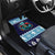 Cardiganshire Wales Christmas Car Mats Cardigan Bay Dolphin Rugby Design - Wonder Print Shop