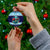 Cardiganshire Wales Christmas Ceramic Ornament Cardigan Bay Dolphin Rugby Design - Wonder Print Shop