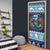Cardiganshire Wales Christmas Door Cover Cardigan Bay Dolphin Rugby Design - Wonder Print Shop